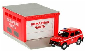 Гараж Пожарная часть GARAGESMA-20PLFRI-LAD Lada 4x4 Технопарк