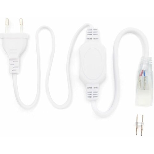 Шнур питания для одноцветного двустороннего светодиодного неона мини (8*16мм)