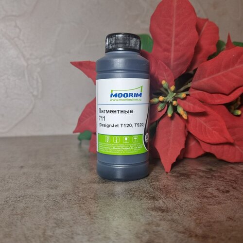 Чернила Moorim для НР 711 (Т120, Т520) 100g Black Pigment