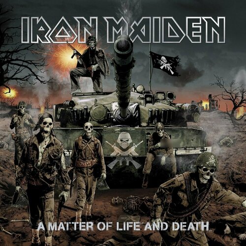 Iron Maiden Виниловая пластинка Iron Maiden A Matter Of Life And Death виниловая пластинка panic at the disco – death of a bachelor lp