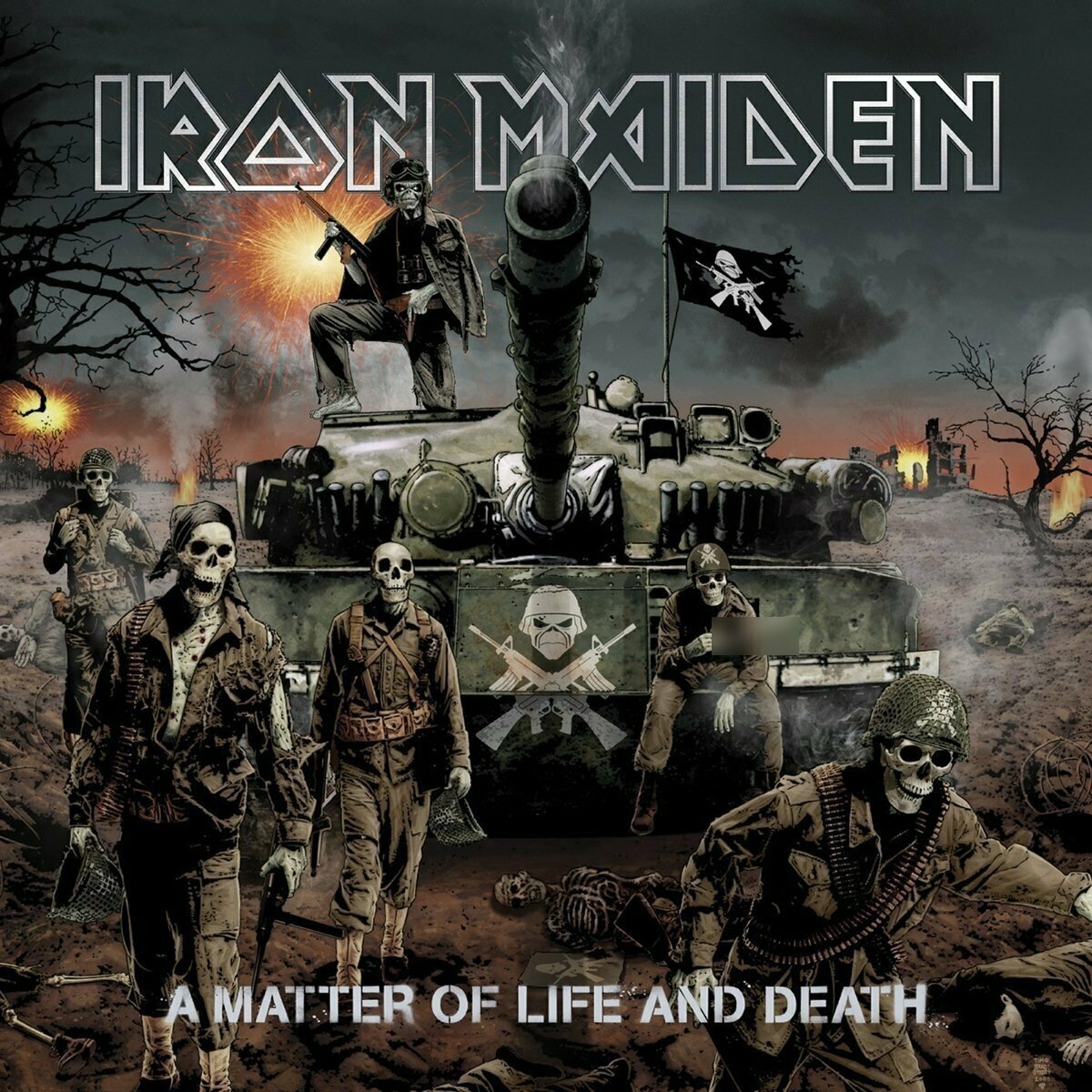 Iron Maiden "Виниловая пластинка Iron Maiden A Matter Of Life And Death"