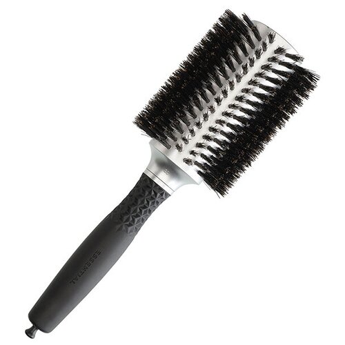 Брашинг Olivia Garden Essential Blowout Soft Boar Bristles Silver 40 мм .