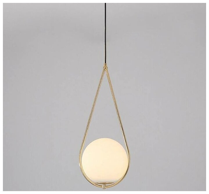 Luminaire / Светильник подвесной HOOP-D, 20 см