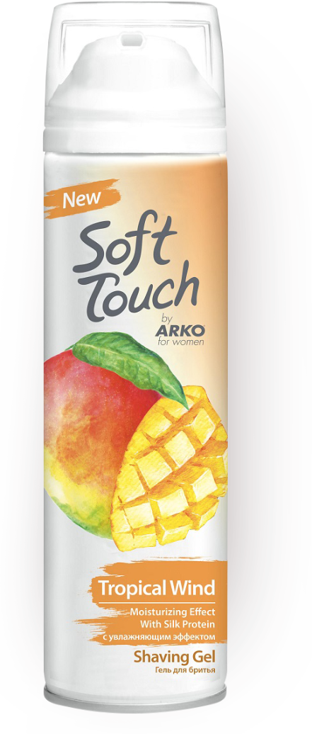 Гель для бритья ARKO Soft Touch Тропическая свежесть, для женщин, 200мл - фото №15