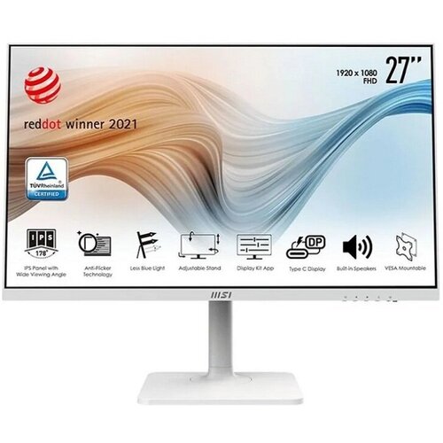 Монитор 27 MSI Modern MD271PW white 1957400₽