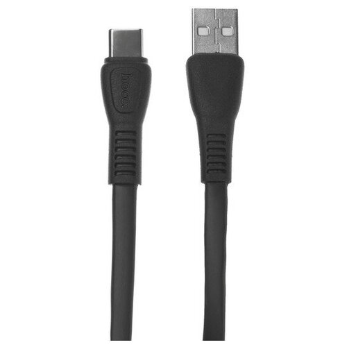 Кабель Hoco X40 Noah Charging, USB - Type-C, 3 А, 1 м, черный кабель hoco x40 noah charging type c usb 3 а 1 м белый