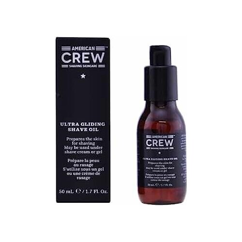 American Crew Масло для бритья ULTRA GLIDING SHAVE OIL 50мл american crew shave oil ultra gliding 1 7 fl oz 50 ml