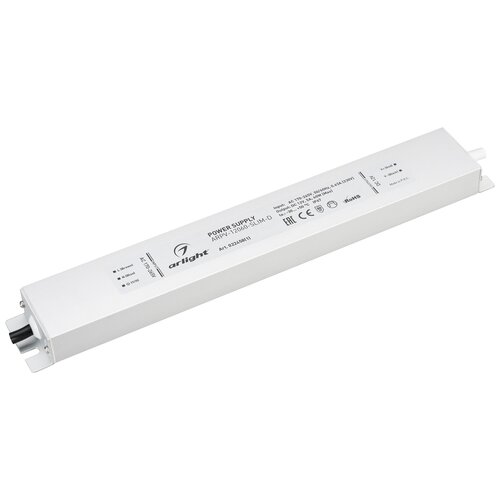 фото Блок питания arpv-12060-slim-d (12v, 5a, 60w) (arl, ip67 металл) arlight