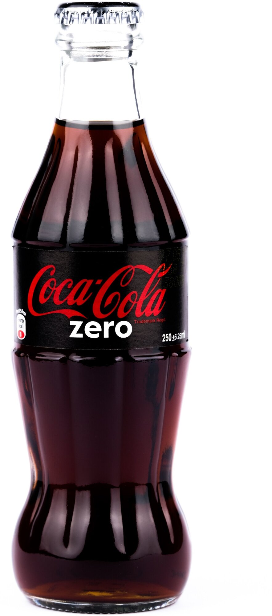 Газированный напиток Coca-Cola Zero, стекло, 0.25 л, 12 шт - фотография № 5