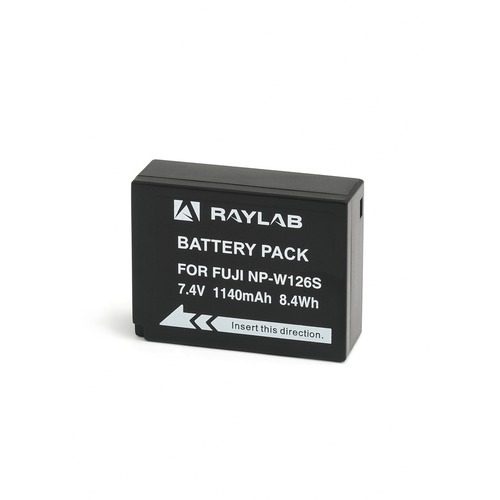 Аккумулятор Raylab RL-W126S 1140мАч зарядное устройство fujifilm bc w126s для x t1 x t2 x t3 x t10 x t20 x t30 x h1 x e1 x e2 x e3