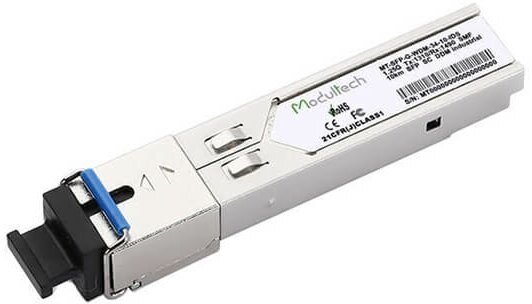 Industrial SFP WDM 125 Гбит/с 10 км 1310/1490 нм SMF SC