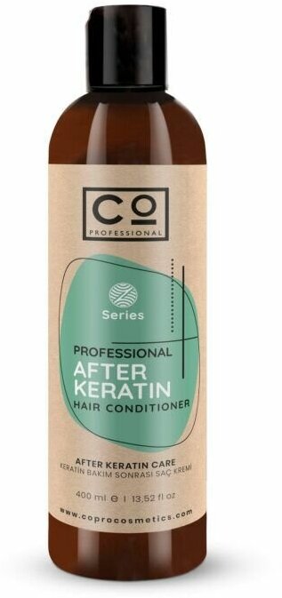 Кондиционер для волос после кератинового ухода CO PROFESSIONAL After Keratin Hair Conditioner, 400 мл