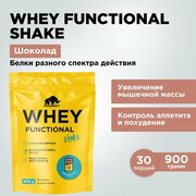 Протеин сывороточный PRIMEKRAFT Whey Functional Shake, Шоколад, 900 гр, дой пак