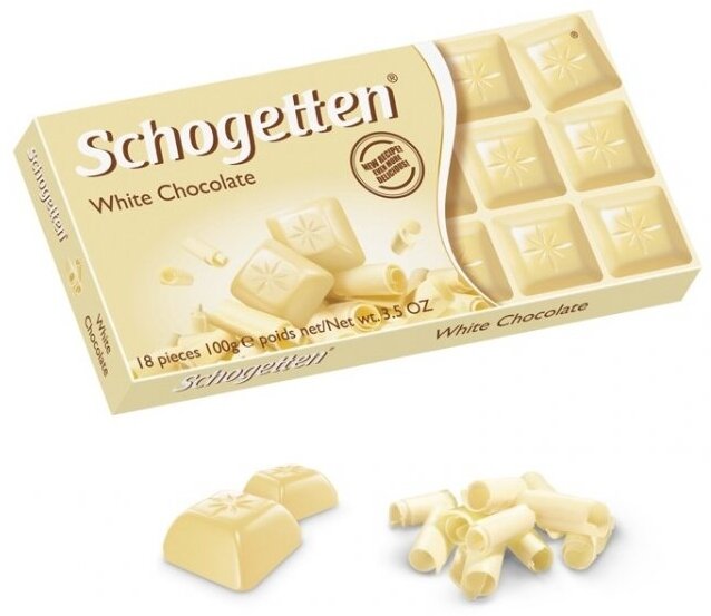 Шоколад Schogetten White Chocolate 'Белый' 100 грамм