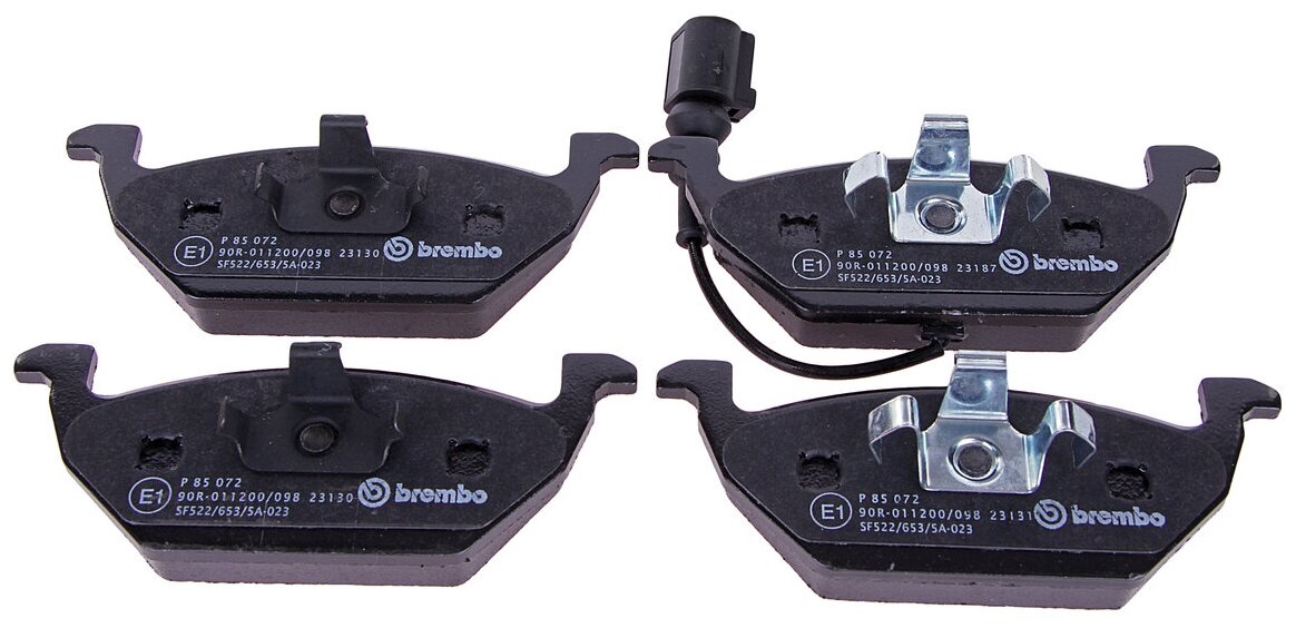 Колодки Тормозные Передние Brembo арт. P85072