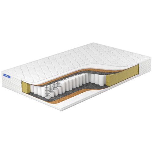 фото Матрас miella hollo-strong s2000, 90x200 см, пружинный, белый