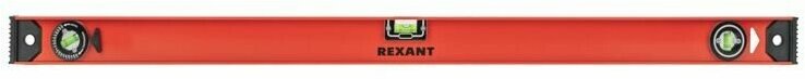 Уровень алюминиевый Рельс 1000 мм, 3 глазка (1 поворотный) REXANT