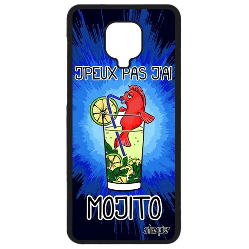 фото Чехол для телефонов redmi note 9 pro, "не могу - у меня мохито!" карикатура аперитив utaupia