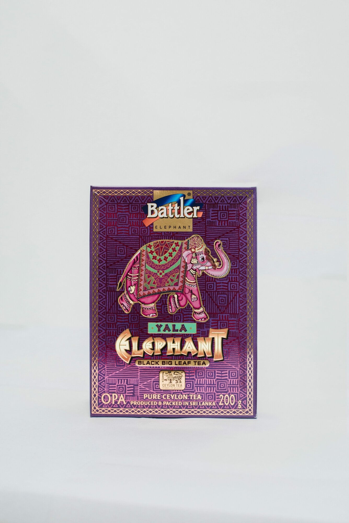 Чай баттлер Цейлонский черный(OPA) ЯЛА слон 200 гр. кр/лст. - фотография № 2