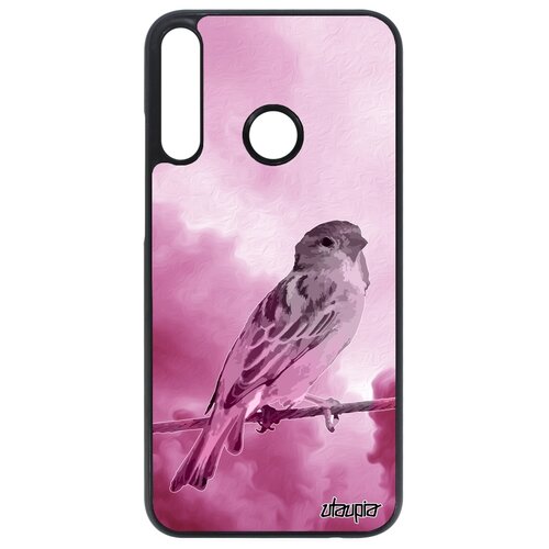 фото Чехол для смартфона huawei p40 lite e, "воробей" домовый птенец utaupia