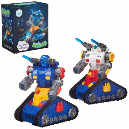 фото Робот бласт, галактический воин, электромеханический, со светозвуковыми эффектами, junfa, 1 шт. junfa toys