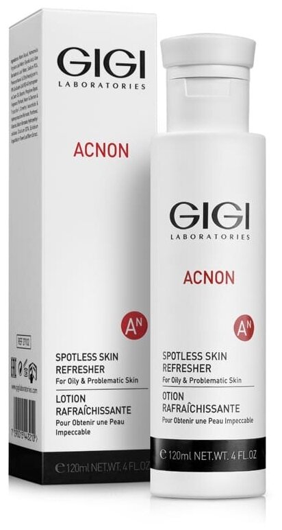 Gigi Тоник-эссенция противовосполительный Acnon Spotless Skin Refresher, 120 мл