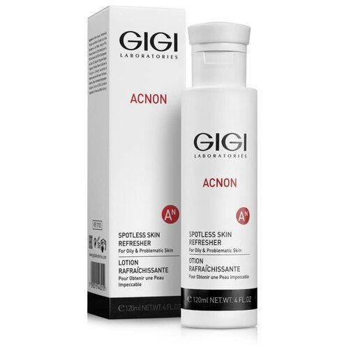 Gigi Тоник-эссенция противовосполительный Acnon Spotless Skin Refresher, 120 мл тоник для лица acnon spotless skin refresher 120мл