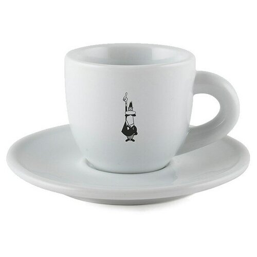 Кофейная пара Bialetti Moka Omino, 80 мл, 2 предм., 1 персоны