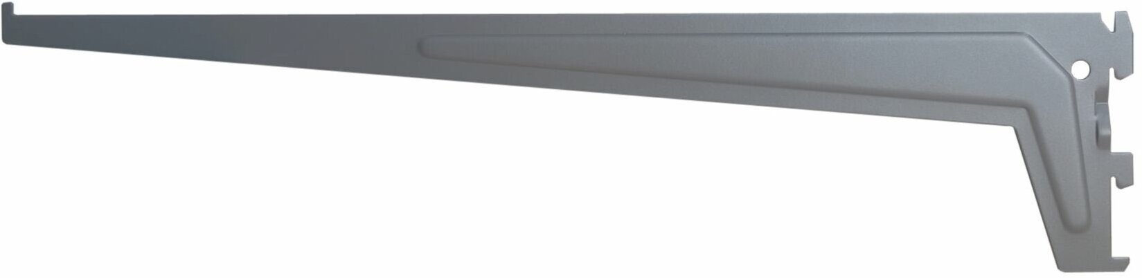 Кронштейн Spaceo 50 см для однорядной направляющей нагрузка до 65 кг цвет серый - фотография № 1