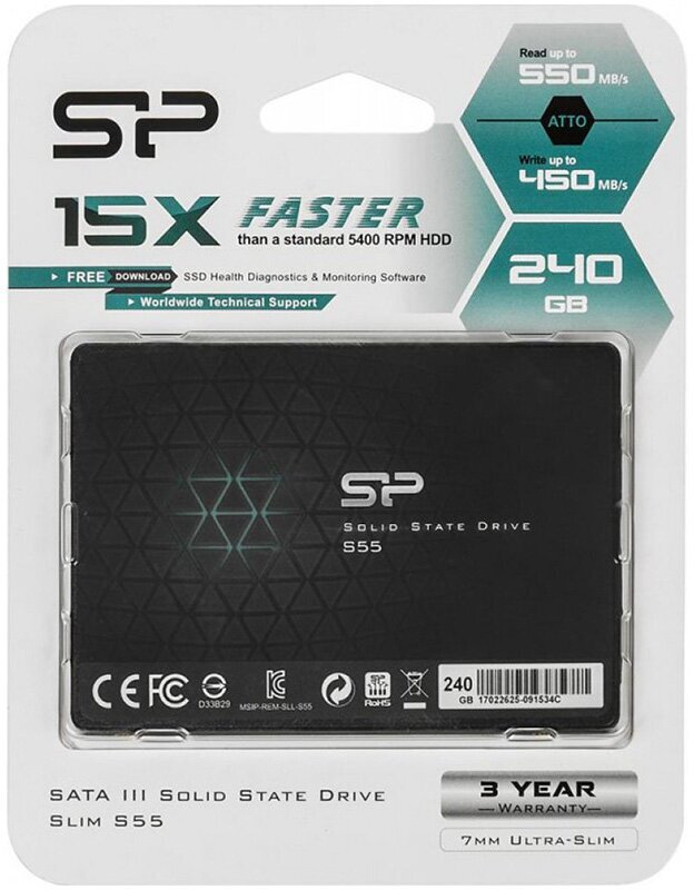 Жесткий диск SSD Silicon Power - фото №6