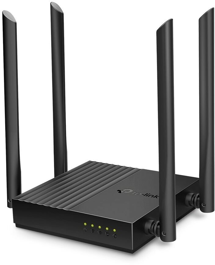 Роутер беспроводной TP-Link Archer C64 AC1200 10/100/1000BASE-TX черный