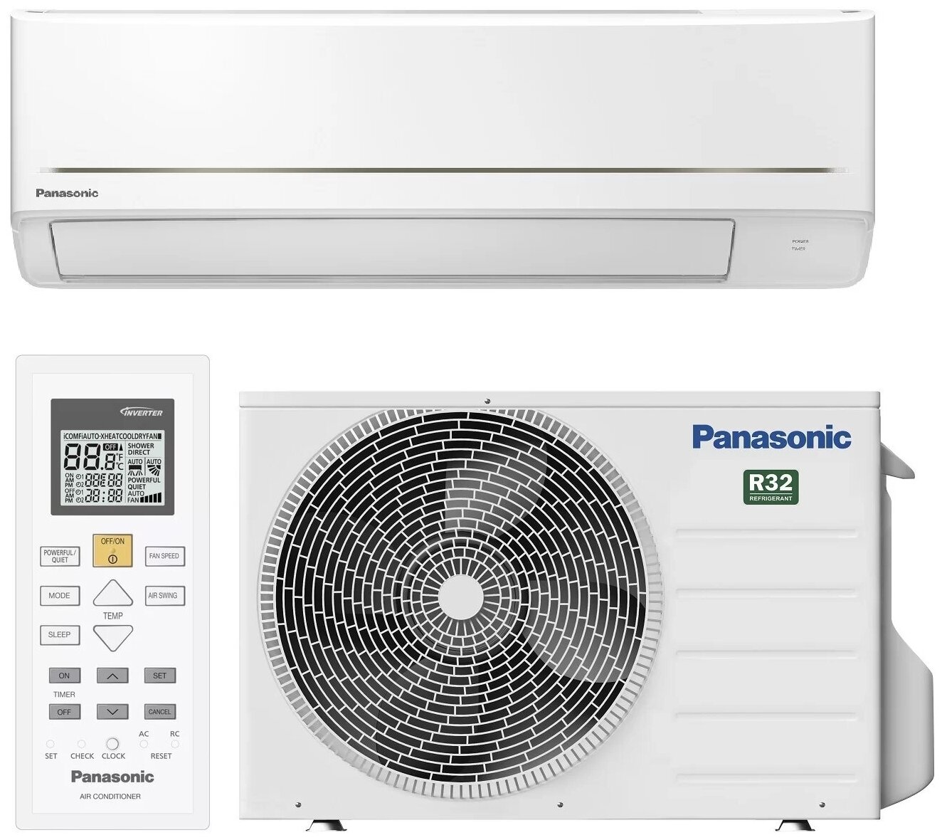 Сплит-система Panasonic CS-PZ50WKD/CU-PZ50WKD, белый