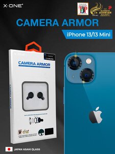 Фото Сапфировое защитное стекло на линзы камеры Sapphire Camera Armor для iPhone 13 / iPhone 13 Mini, черный