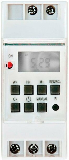 Электро таймер недельный FERON TM41 под DIN рейку 23248