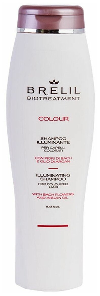 Brelil Professional шампунь BioTreatment Colour Illuminating для окрашенных волос, 250 мл