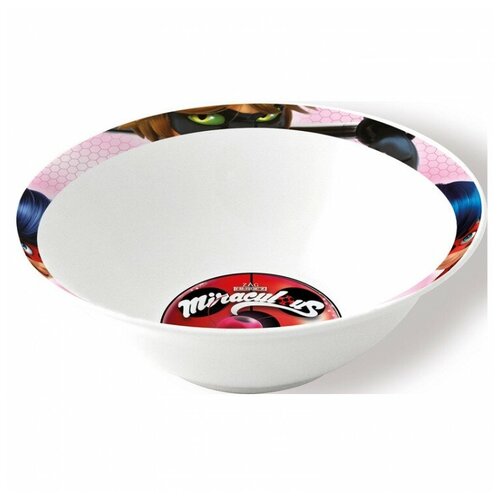 Миска керамическая. Леди Баг и Супер Кот