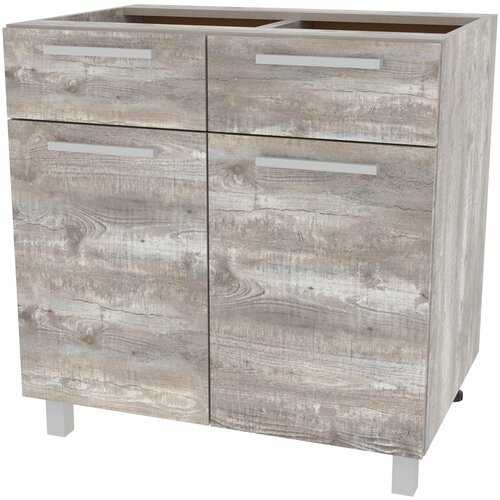 Стол 800 - 2 ящика без столешницы битон