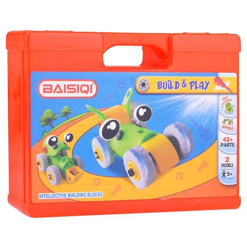 Конструктор 6824 с мягкими деталями, в коробке