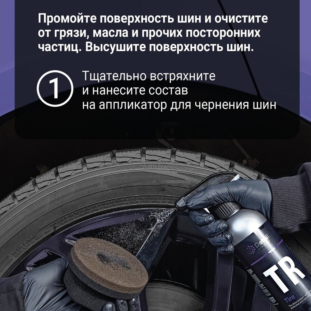 Полироль для шин Detail Tire