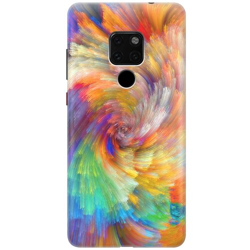 фото Re:paчехол - накладка artcolor для huawei mate 20 с принтом "акварельная красота"