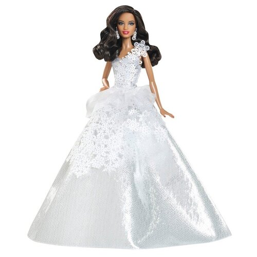 Кукла Barbie Праздничная 2013 Афроамериканка, X8272 кукла barbie праздничная 2019 брюнетка fxf03