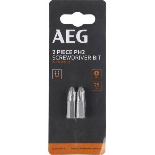 Биты AEG 2шт. РН2x25mm ASDPH2252 4932479520