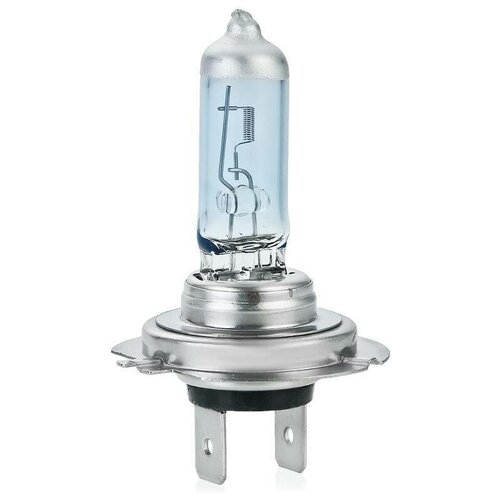 фото Лампа автомобильная галогенная hella h7 12v 55w px 26d blue light 1 шт.