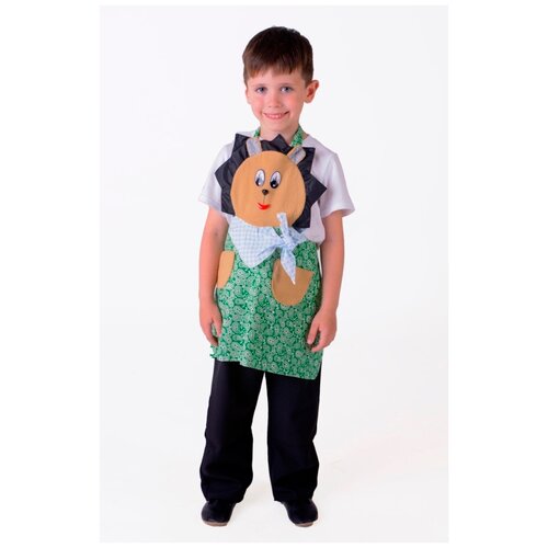 фото Карнавальный костюм для детей вини фартук ежик детский, 110-116 см