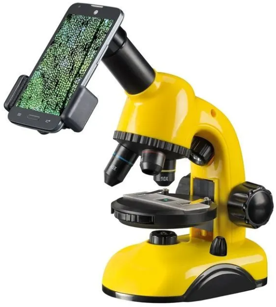Детский микроскоп Bresser National Geographic 40x-800x Черно-желтый