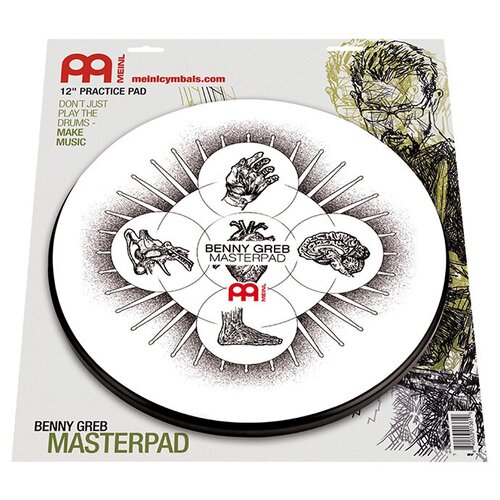 Пэд тренировочный Meinl MPP-12-BG конга 12 5 meinl lc1212nt m