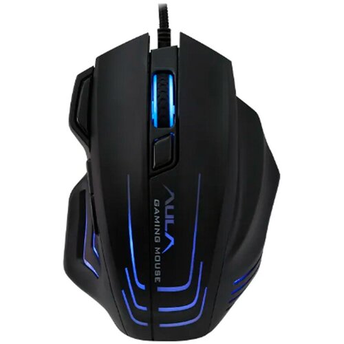 Мышь проводная AULA S18 оптическая кабель 18м цвет чёрный 106300₽