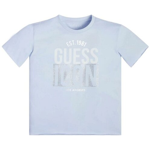 Футболка GUESS, размер 122, фиолетовый