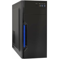 Корпус Miditower ExeGate XP-333U-XP600 (ATX, БП XP600 с вент. 12см, 1*USB+2*USB3.0, аудио, черный)