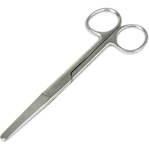 Универсальные прямые канцелярские офисные школьные портные ножницы Rexant с острыми концами 463₽